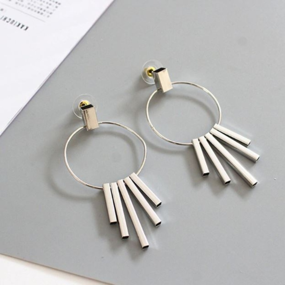 4 for $25 Multi Tassle Metal Earrings